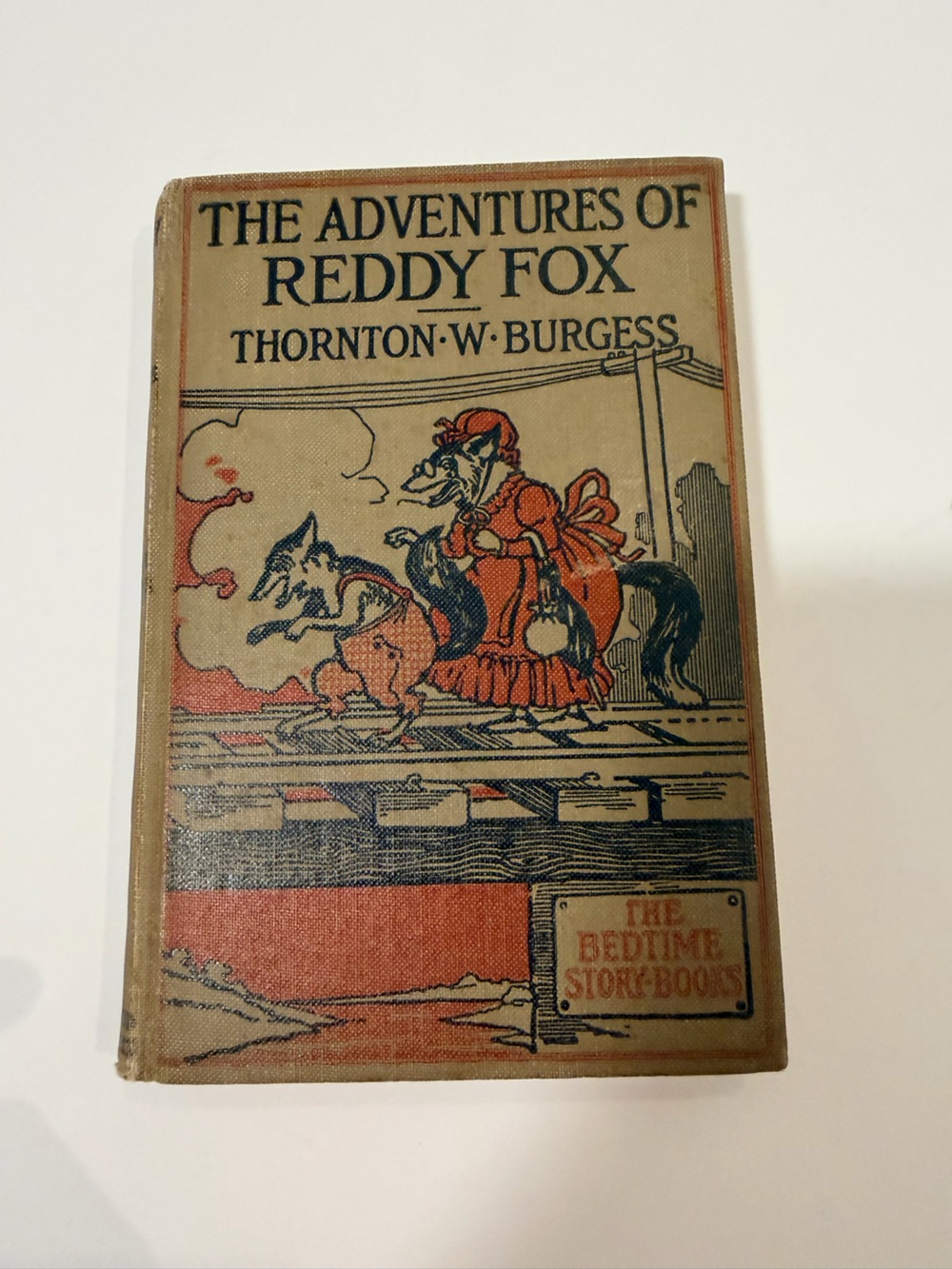 Vintage 1943 The Adventures of Reddy Fox – Thornton W. Burgess – Canadian Hardco